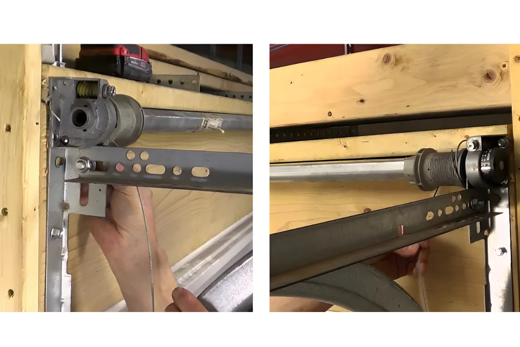 Garage Door TorqueMaster Spring Repair