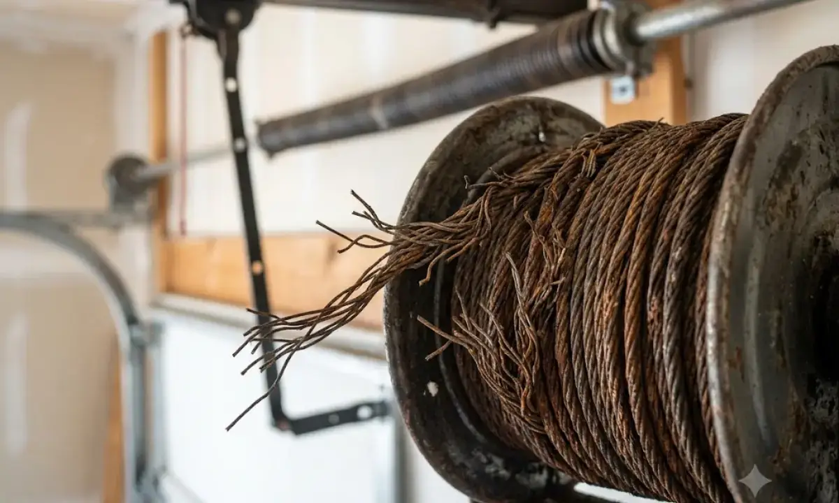 Signs Your Garage Door Cable Is Damaged